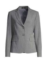 Theory - Carissa Wool Blazer at Saks Fifth Avenue